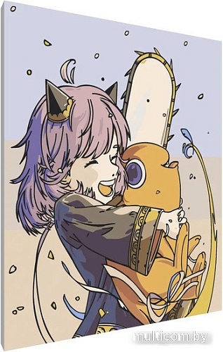 Картина по номерам PaintLine Аня и Почита 2037367255635