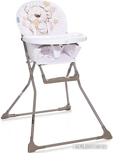 Высокий стульчик Lorelli Cookie 2023 (white teddy bear)
