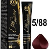 Крем-краска Constant Delight Elite Supreme 5/88 светлый шатен интенсивно-красный 100 мл