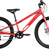 Велосипед Forward Spike 24 D 2023 (красный/белый)