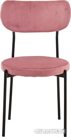 Стул Stool Group Барбара (велюр пыльно-розовый/черный)