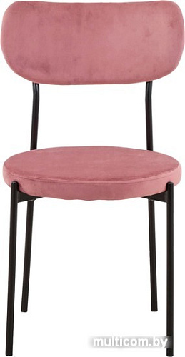 Стул Stool Group Барбара (велюр пыльно-розовый/черный)