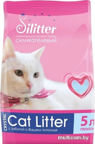 Наполнитель Silitter Cat Litter Crystal 5 л