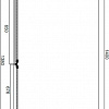 Душевой уголок Omnires Manhattan ADC14X-A+ADR12X