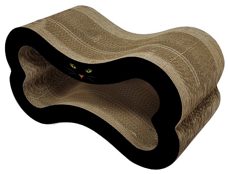 Когтеточка Zoonik Кость. Глаза на черном 22390-3