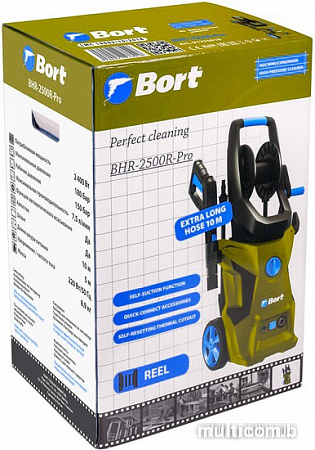 Мойка высокого давления Bort BHR-2500R-Pro