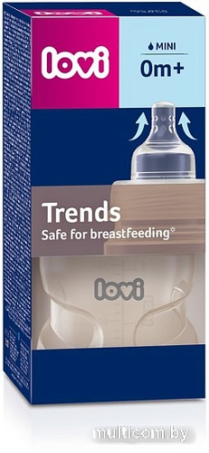 Бутылочка для кормления Lovi Trends 21/565_bei (120 мл)