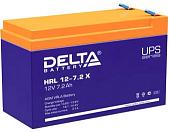 Аккумулятор для ИБП Delta HRL 12-7.2 X (12В/7.2 А&middot;ч)