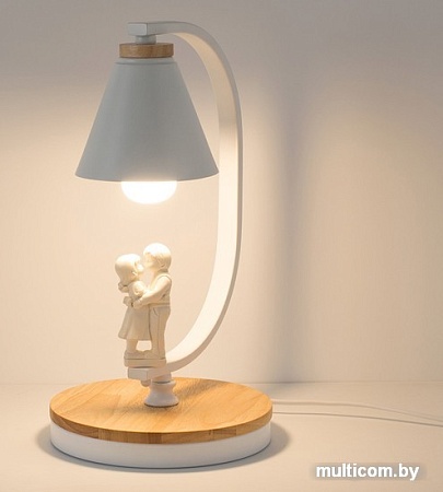 Настольная лампа Home Light Астерия E014-3-W (белый)