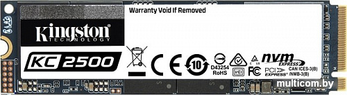 SSD Kingston KC2500 500GB SKC2500M8/500G
