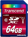 Карта памяти Transcend SDXC UHS-I (Class 10) 600x Ultimate 64GB (TS64GSDXC10U1)