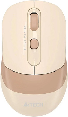 Мышь A4Tech Fstyler FG10CS Air (бежевый/коричневый)