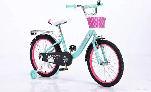 Детский велосипед Nialanti Luna 20 2025 (бирюзовый, разобранный в коробке)