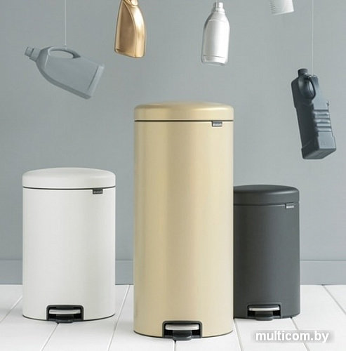 Brabantia Pedal Bin NewIcon 12 л (минерально-графитовый)