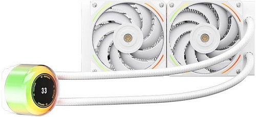 Жидкостное охлаждение для процессора 1stPlayer CC 240 (белый)