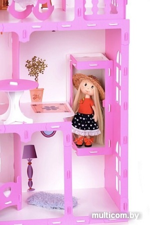 Krasatoys Карина с мебелью 000301 (белый/розовый)