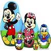 Развивающая игра Брестская Фабрика Сувениров С персонажами из мультфильма Микки Маус 5142 (набор 5 шт)