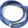 Кабель AOPEN ACU301-1.8м USB-A - USB-B (1.8 м, синий)