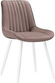 Стул Notta Седа К (велюр латте/белый)