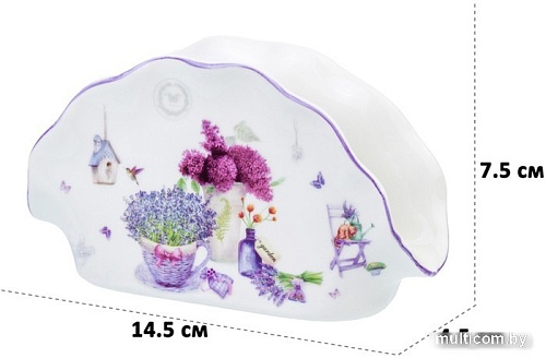 Салфетница Elan Gallery Лаванда 420361