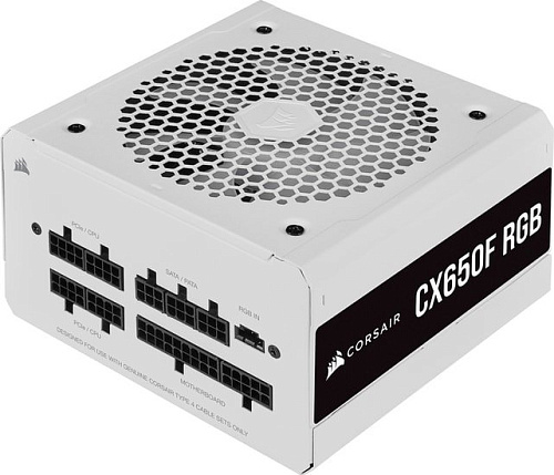 Блок питания Corsair CX650F RGB White CP-9020226-EU