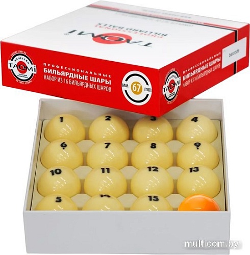 Шар для бильярда Tao-Mi Professional BBTA68-YC