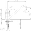 Смеситель Armatura Piryt 443-845-00