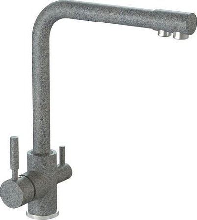 Смеситель MARRBAXX Карельский камень КМ006/Q8 (серый/темно-серый)
