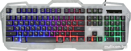 Клавиатура + мышь с ковриком + наушники Oklick HS-HKM300G Pirate