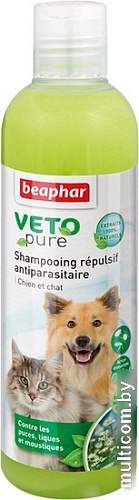 Шампунь Beaphar Veto Pure от паразитов (250 мл)
