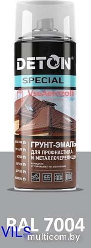 Грунт-эмаль Deton Special Для металлочереп. RAL 7004 0.52 л (серый сигнальный)