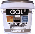 Лак GOL Wood Акриловый 0.9 кг (полуматовый)