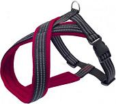 Шлея Каскад Х-образная с мягкой подкладкой 01225016-02 (нейлон, красный)