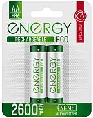 Аккумулятор Energy Eco NIMH-2600-HR6/2B АА 104989
