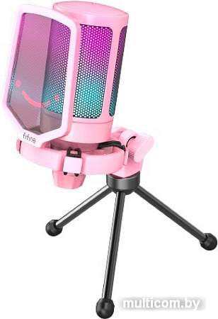 Микрофон FIFINE A6V (розовый)