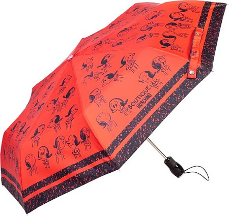 Зонт Moschino 7803-OCA Many faces of Olivia Red