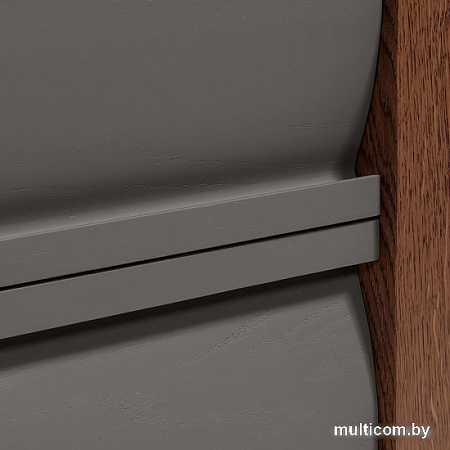 Тумба Гомельдрев Аспен ГМ 1625 Дуб (антрацит/табак)