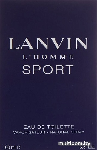 Туалетная вода Lanvin L'Homme Sport EdT (100 мл)