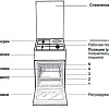 Кухонная плита Indesit I5NSH2AE(W)/RU