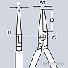 Круглогубцы Knipex 26 16 200
