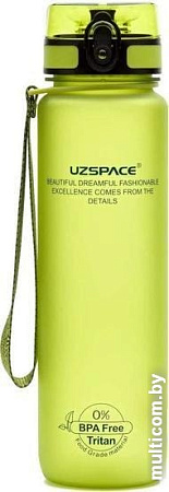Бутылка Colorful UZSpace Frosted салатовый