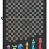 Зажигалка Zippo Chess Pieces Black Matte 48662