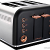 Тостер Morphy Richards Accents Rose Gold Schwarz 242104EE