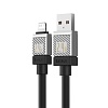 Кабель Baseus CoolPlay Series Fast Charging Cable 2.4A USB Type-A - Lightning (2 м, черный)