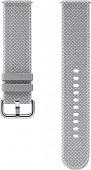 Ремешок Samsung Kvadrat для Galaxy Watch Active2/Watch 42мм (серый)