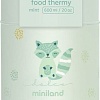 Термос для еды Miniland Thermy Dolce 600мл (бирюзовый/енот)