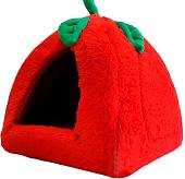 Домик Гю-Вас Клубничка 37х37х40см (мех)