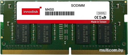 Оперативная память Innodisk 16ГБ DDR4 SODIMM 2400 МГц M4S0-AGS1OISJ-CC