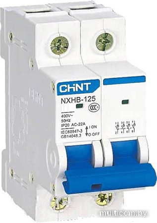 Выключатель нагрузки Chint NXHB-125 2P 100A (R) 193178