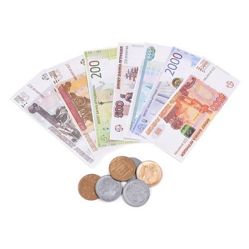 Развивающая игра Десятое королевство Денежка. Играем в магазин. Покупаем одежду и обувь 03573